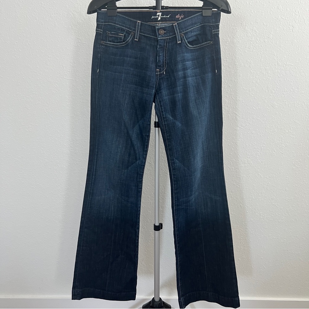 7 For All Mankind Women's Dojo Blue Jeans Size 28/26